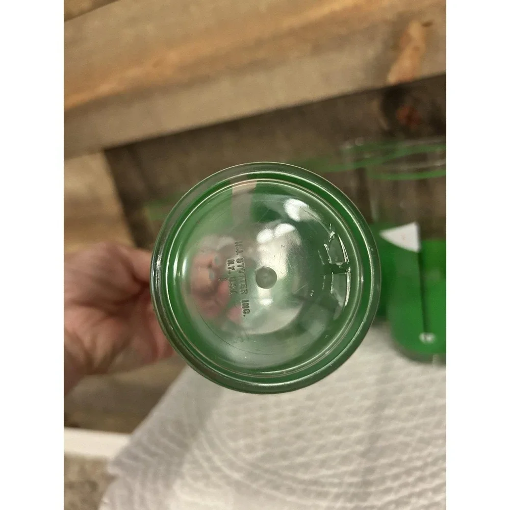 Vintage‎ STOTTER (5) Plastic Drinking Glasses Golf Course Design Dishwasher Safe